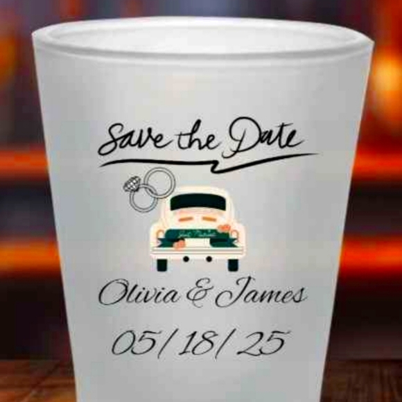 Frosted Shot Glasses 1.5 oz - Picture 5 of 5